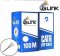 GLINK CAT6 UTP CABLE INDOOR 100m. รุ่น GL-6001ใช้สำหรับเชื่อมต่อระบบเครือข่ายแบบสาย (LAN)