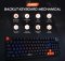 KEYBOARD OKER K460 BLACK - BLUE SWITCH Oker เกมมิ่งคีย์บอร์ดไฟ RGB