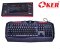 Keyboard OKER KM-986 The Clympus RGB Voice Control Rainbow ILLuminated Gaming Keyboard