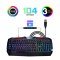 Keyboard OKER KM-986 The Clympus RGB Voice Control Rainbow ILLuminated Gaming Keyboard