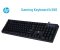 HP KEYBOARD K300 GAMING Non-Mechanical LED-Backlight (7-Color) USB สายยาว 1.8 m ประกัน 1 ปี ของแท้