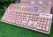 KEYBOARD OKER  KB-789 Pink