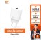 COMMY SUPER FAST CHARGER FREE Micro USB + Type-c DATA CABLE 18W QC3.0 (หัวชาร์จพร้อมสาย รุ่นใหม่ล่าสุดมี มอก.) AD-E0006 18W