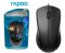 MOUSE RAPOO N1200 เม้าส์ไร้เสียง รุ่น N1200 silent optical  Resolution 1000 DPI BLACK