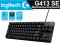 KEYBOARD LOGITECH G413 SE (BLUE SWITCH คีย์บอร์ด) ประเภท Key Switch Romer-G Tactile Mechanical Switch