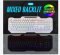 KEYBOARD OKER K527 WHITE (BLUE SWITCH คีย์บอร์ด) Key Switch Mechanical BLUE SWITCH คีย์บอร์ดเกมมิ่ง คีย์บอร์ดวัสดุโลหะ