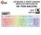 คีย์บอร์ดเกมมิ่งไร้สาย Signo E-Sport รุ่น Mezzon KB-752W สีขาวมาพร้อมกับ Optical Switch  Red switch