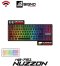 Keyboard Gaming SIGNO E-Sport NUZZON KB-751 Wireless Mechanical การเชื่อมต่อ 3 โหมด รองรับสาย USB-C, ไร้สาย 2.4GHz และ Bluetooth 5.0