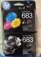HP 683 Original Ink (ของแท้) หมึก หมึกพิมพ์อิงค์เจ็ท HP 683 Ink Cartridge Original  สำหรับ HP 2988 2989