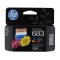 HP 683 Original Ink (ของแท้) หมึก หมึกพิมพ์อิงค์เจ็ท HP 683 Ink Cartridge Original  สำหรับ HP 2988 2989