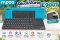 Rapoo E900T คีย์บอร์ดไร้สายมัลติโหมดพร้อมทัชแพด Multi-Mode Wireless Blade Touch Keyboard