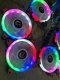 OKER COOLER FAN LED พัดลมเคสคอมพิวเตอร์ ไฟ 5สี รุ่น G1225 Fan Case 12CM