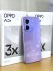 OPPO A3x Ram4GB/Rom64GB จอ6.67 ดีไซน์สวย ทนทาน กล้อง 8 MP ชาร์จไว 45W แบตเตอรี่ 5100mAh รับประกัน 12 เดือน ฟรีหูฟัง Starry Purple