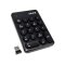 'OKER' Numeric Keypad Wireless K2610 (Black) 30m Wireless Transmission