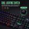 KEYBOARD OKER K628 WARRIOR BACKLIT GAMING KEYBOARD LED เกมมิ่ง คีย์บอร์ด ไฟ LED แป้นพิมพ์