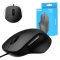 RAPOO Optical Mouse N500 เม้าส์มีสาย เมาส์ทำงาน มีปุ่ม Back/Forward สามารถ ปรับ DPI ได้ 1200-3600DPI