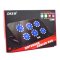 OKER NOTEBOOK COOLER PAD C516 พัดลม ระบาย ความร้อน (6 ใบพัด)
