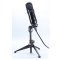 NUBWO Microphone USB Condenser (M24) Black (ไมโครโฟนยูเอสบี) ขาไมค์วัสดุแข็งแรง/พร้อมปรับระดับการใช้งาน