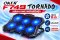 OKER F749 TORNADO COOLING PAD NOTEBOOK พัดลมระบายความร้อน แท่นวางโน๊ตบุ๊ค ปรับระดับได้ ปรับความเร็วได้