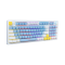 คีย์บอร์ดเกมมิ่ง NUBWO X801 Mechanical MINI RGB CIY มี Knob ใช้สำหรับ ปรับวอลลุ่มเสียง และไฟได้