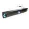ลำโพงซาวด์บาร์ OKER รุ่น SP-8018 มีไฟ LED, กำลังไฟ 3.6 วัตต์ และการเชื่อมต่อผ่านพอร์ต AUX 3.5 มม. ออกแบบมาใช้ร่วมกับ PC, LED หรือ LCD Monitor