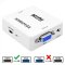 อะแดปเตอร์เชื่อมต่อ Mini HDMI To VGA Converter To Audio 1080P