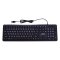 KEYBOARD OKER KB-699 USB BLACK  Key Switch Silicone key switches จำนวน Keys 104 Keys EN / TH