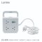 Lumira LS-026 รางปลั๊กไฟพ่วง 7 ช่อง พร้อม USB-C และ USB-A (3 เมตร)