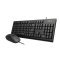 RAPOO X130PRO KEYBOARD & MOUSE (คีย์บอร์ดและเมาส์) RAPOO X130PRO BLACK 2IN1 USB เชื่อมต่อ ผ่านช่อง USB 1.5m