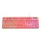 KEYBOARD OKER  KB-789 Pink