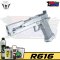 R616 Hi-Capa Dragon 6" Silver - Army Armament Red Dot Ready