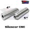 Silencer CNC Aluminium แท้ ท่อเสียงขนาดเบา