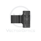 Vect optics Universal 45° Offset Red Dot Sight