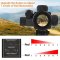 M6 4X25 Optical Scope W/ Red Laser DOT Sight