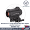 Maverick-II 1x25 GenII Red Dot Sight Motion Sensor [SCRD-72]