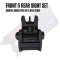 FRONT & REAR SIGHT SET (2025) Black