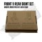 FRONT & REAR SIGHT SET (2025) Black