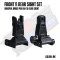 FRONT & REAR SIGHT SET (2025) Black