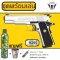 Army Armament R29SV  M1911 Colt Goldcup สีเงิน