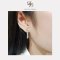 Line Diamond Earrings