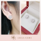 Cushion Shape Cluster Studs