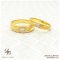 Couple Diamond Rings in 18K Yellow Gold