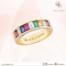 Nine Lucky Gemstone Ring