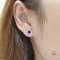 BlueSapphire Earring