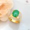 Jade Diamond Ring