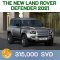 The New Land Rover DEFENDER 2021