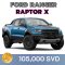 FORD RANGER RAPTOR X