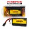 แบตเตอรี่ Firefox Lipo 11.1V 20C 1300mAh ปลั๊กเดิม