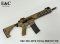 E&C SIG MCX Virtus SBR 9.5" สีทราย บอดี้โลหะ Gen 2 (QD 2.0)