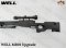 WELL MB01D L96 AWP Upgrade สีดำ พร้อมกล้อง+ขาทราย